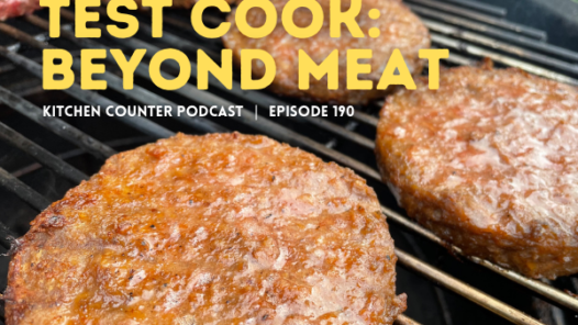 Title card for beyond meat episode.